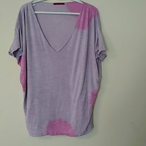Pink and purple hippy t